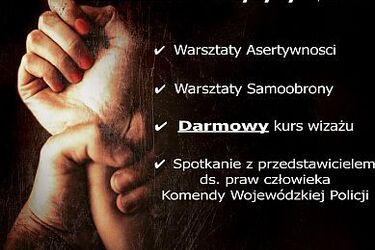 Nie dla przemocy wobec kobiet. Happening na Rynku Kościuszki