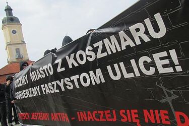  Podlasie, Białystok wolne od faszyzmu! Demonstracja w centrum miasta