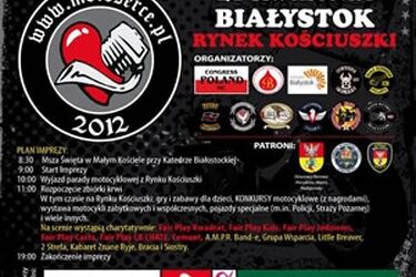 Motocykliści pomagają dzieciom. Motoserce na Rynku Kościuszki