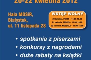 Targi Książki. Po raz pierwszy w Białymstoku