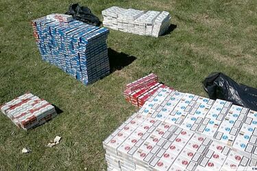 Pościg ze strzałami za przemytnikiem papierosów