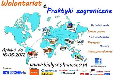 Wolontariat i praktyki zagraniczne z AIESEC - wakacyjny plan na zbudowanie kariery  i przygodę życia