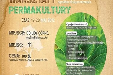 Warsztaty permakultury, czyli zakładania ogrodów biodynamicznych
