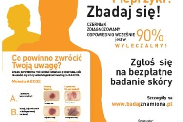 Kampania "Badaj Znamiona" w aptekach. Weź udział w darmowych badaniach, nie lekceważ czerniaka 