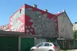 Murale w centrum miasta. Street art na DSW