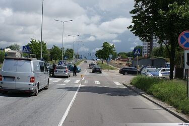 Wypadek na skrzyżowaniu Andersa - Warneńczyka