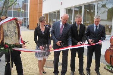 Bogdan Zdrojewski otworzył nowy gmach szkoły muzycznej