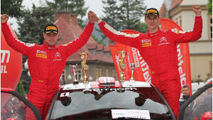 Zawodnicy Rak-Bud Rally Team po rajdzie Karkonoskim