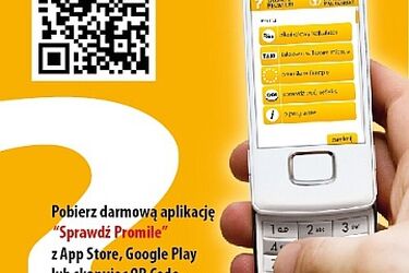 Nie jedź na podwójnym gazie. Sprawdź promile w telefonie