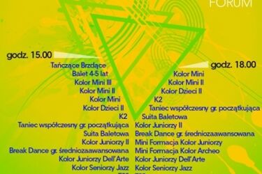 DanceOFFnia Session. Pokaz podsumowujący pracę grup tanecznych