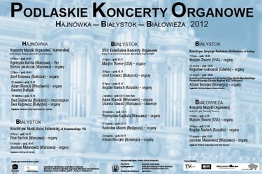 Podlaskie Koncerty Organowe. Muzyka organowa znów zabrzmi w Białymstoku i regionie