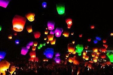 Białostocka noc lampionów  i muzyczny after [wideo]