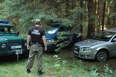 2 skradzione w Niemczech samochody znaleziono na Podlasiu