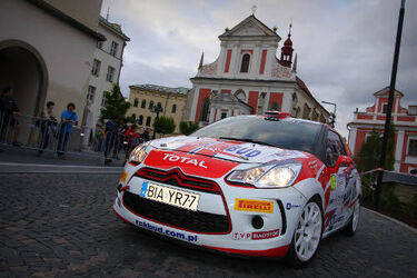 Załoga Rak Bud Rally Team nie dokończyła rajdu Bohemia