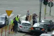Kolizja na skrzyżowaniu w centrum Białegostoku