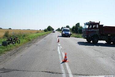 Pijany kierowca groźnie potrącił 64-latka 