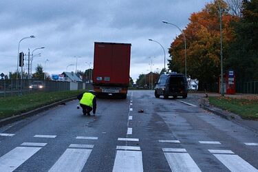 Śmiertelny wypadek z udziałem ciężarówki