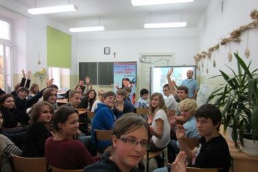 Bułgaria i Węgry na Fabrycznej. Uczniowie ZSS STO na zajęciach Enter Your Future 