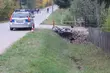 Motocyklista uderzył w betonowy przepust. Zginął na miejscu