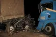 Tragedia pod Sztabinem. Auto zmiażdżone pomiędzy tirami