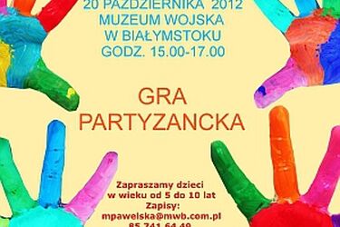 Gra partyznacka czeka na małych białostoczan