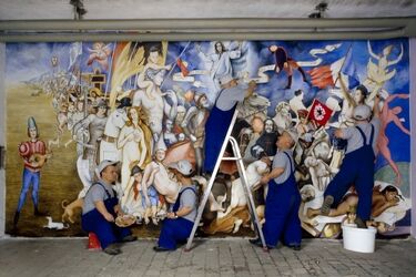 To nic ważnego, to tylko sztuka? Oprowadzanie kuratorskie z audiodeskrypcją w elektrowni Arsenał