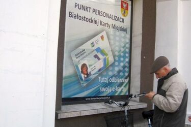 Punkty personalizacji karty miejskiej pracują inaczej