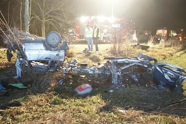 Tragiczny wypadek na zakręcie. Nie żyje młody mężczyzna