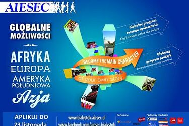 Rozwiń swoje umiejętności w AIESEC Białystok