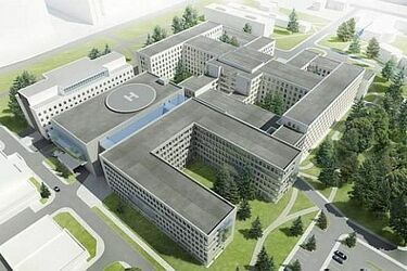 Uniwersytet Medyczny w Białymstoku buduje szpital z lądowiskiem