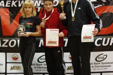 Udany start białostockich zawodników na Taekwon-do Masters Mazovia Cup