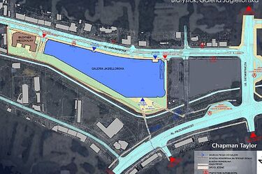 Inwestor galerii Jagiellońskiej nie rezygnuje. Przebuduje ul. Jurowiecką