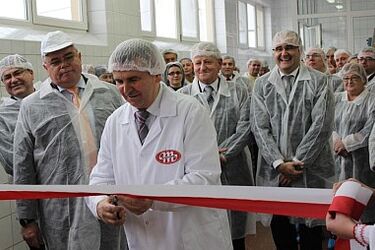 Nowoczesna linia do produkcji serów w spółdzielni Mlekovita