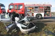 Zderzenie 4 samochodów na 
