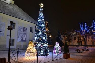 Podlaskie miasto w ogólnopolskim plebiscycie na najładniejsze iluminacje