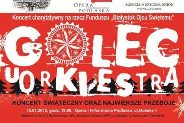 Koncert Golec uOrkiestra. Świątecznie i przebojowo