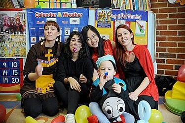 Wolontariusze z Nigerii, Chin i Brazylii  w  białostockich szkołach