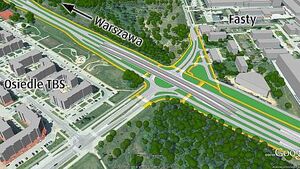 Budowa ul. Kleeberga. Zostanie wyciętych 3800 drzew