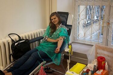 Na białostockich uczelniach poleje się krew