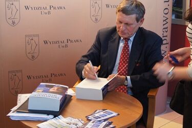Leszek Balcerowicz przekonywał studentów: Nie narzekać