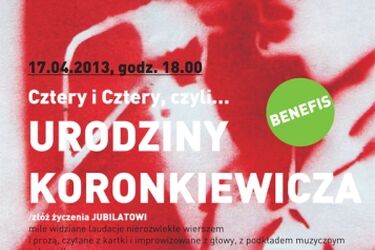 Patyczak i Jacek Podsiadło na urodzinach Koronkiewicza