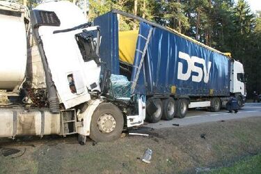 Wypadek na krajowej "ósemce". Jedna osoba nie żyje