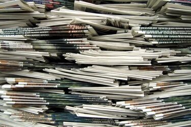 Wymień stare gazety lub zeszyty na sadzonki