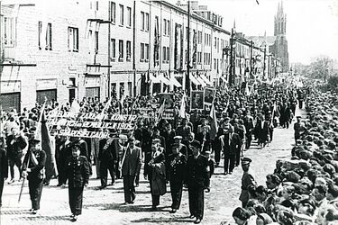 Pierwszomajowe pochody narodziły się w USA