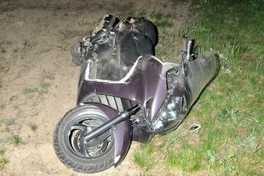 Wypadek motocyklisty. 27-latek nie żyje