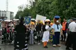 Ulicami Białegostoku przeszedł Marsz Zebry. Dzieci promowały bezpieczne zachowania na drodze