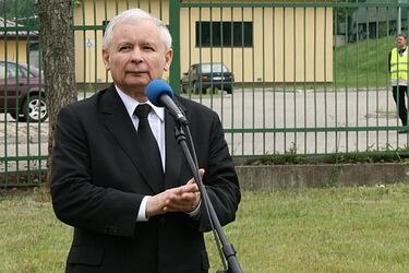Kaczyński w Białymstoku: "Truskolaski, albo powinien odejść, albo rządzić w ten sposób, by były pieniądze"