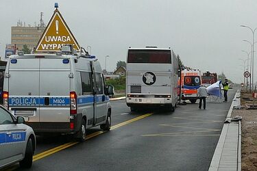 Ul. Andersa. Autobus śmiertelnie potrącił pieszego