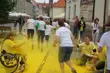 Wokół białostockiego ratusza przebiegł Koloraton. Pierwszy tego typu bieg charytatywny w Polsce