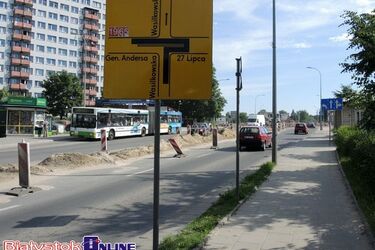 Nowa organizacja ruchu w okolicach ul. Andersa. 7 autobusów pojedzie inaczej [ZDJĘCIA]
